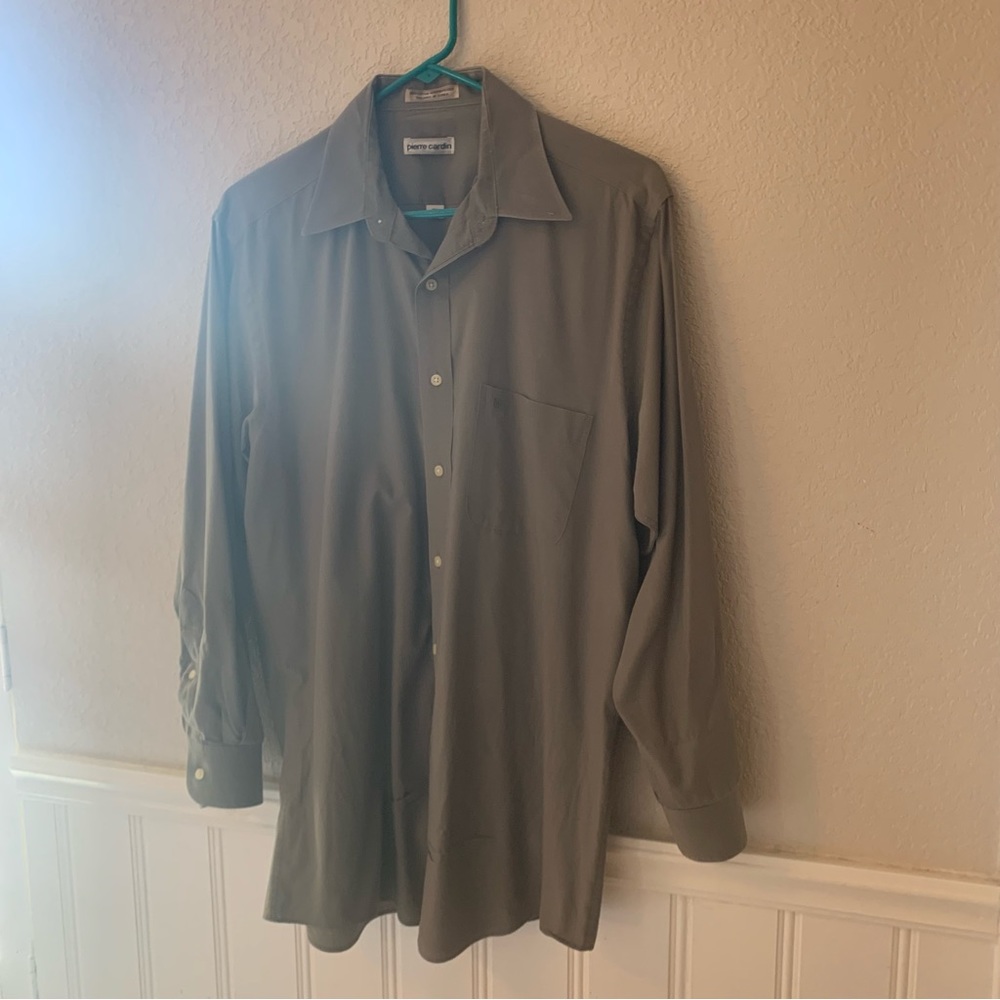 Pierre Cardin long sleeve casual or dress button down shirt